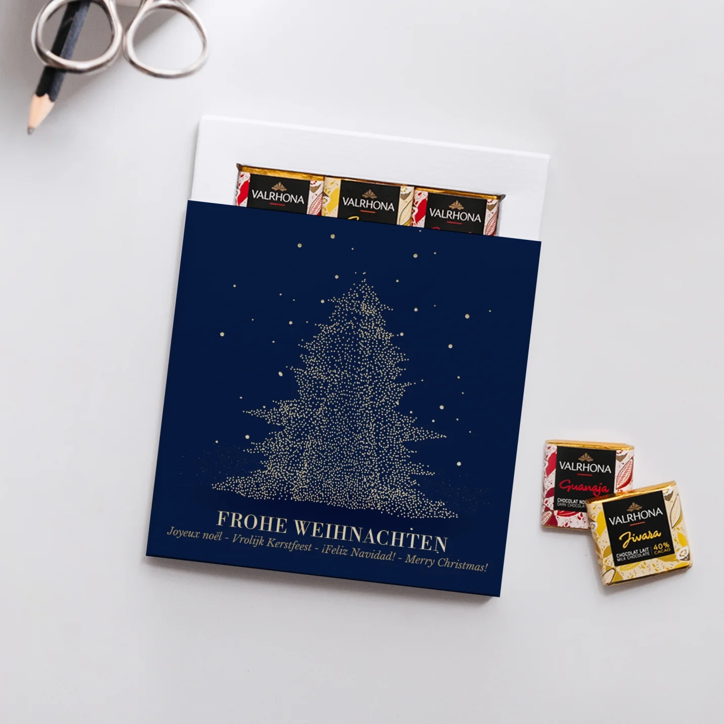 Schokoladen-Geschenkbox