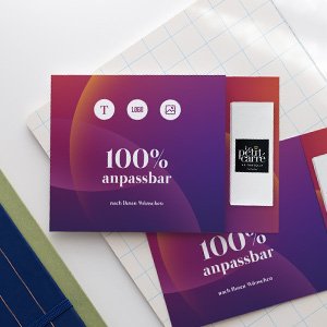 100 % personalisierbare