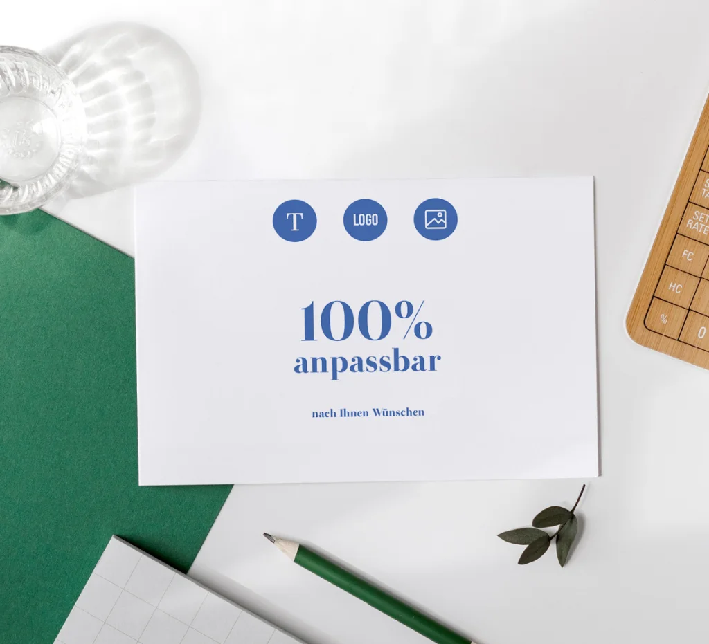 100% personalisierbar