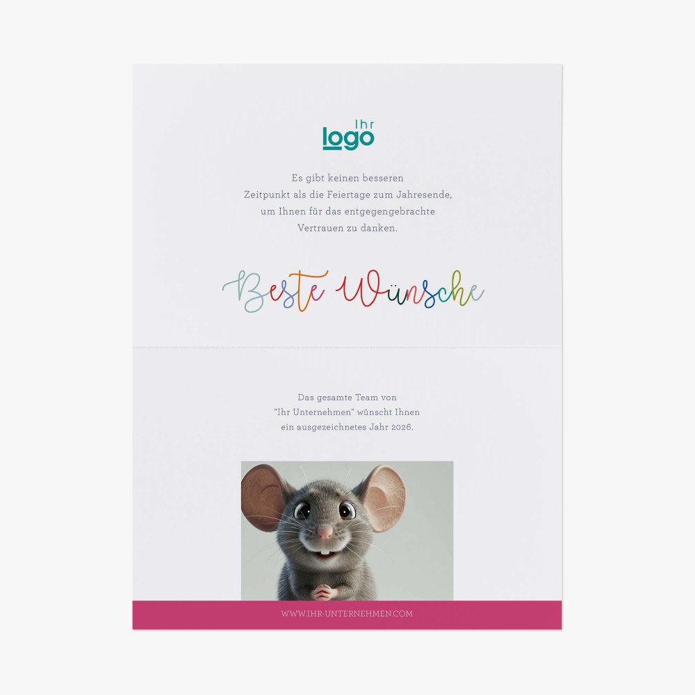 Smiling mouse