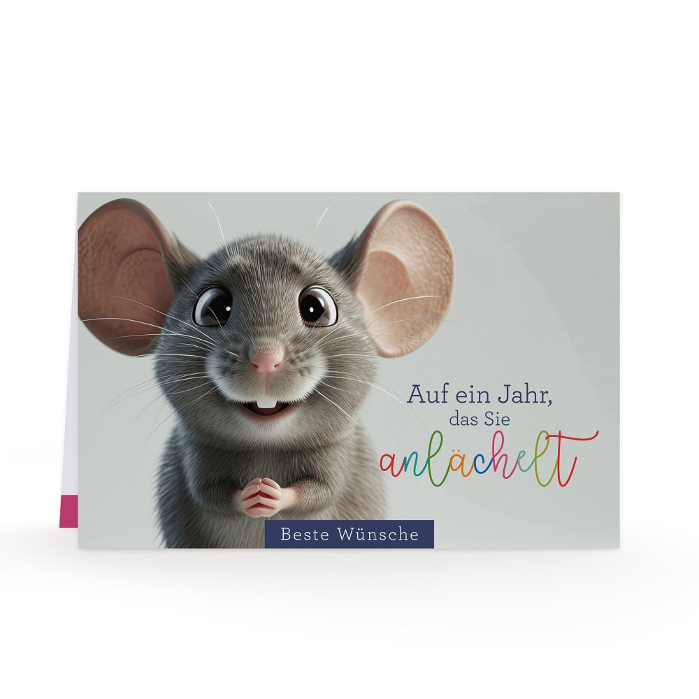 Smiling mouse