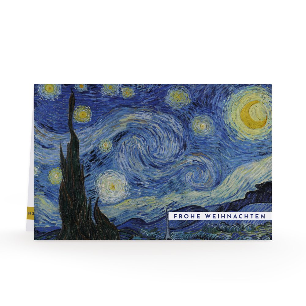 Detail Die Sternennacht, Van Gogh