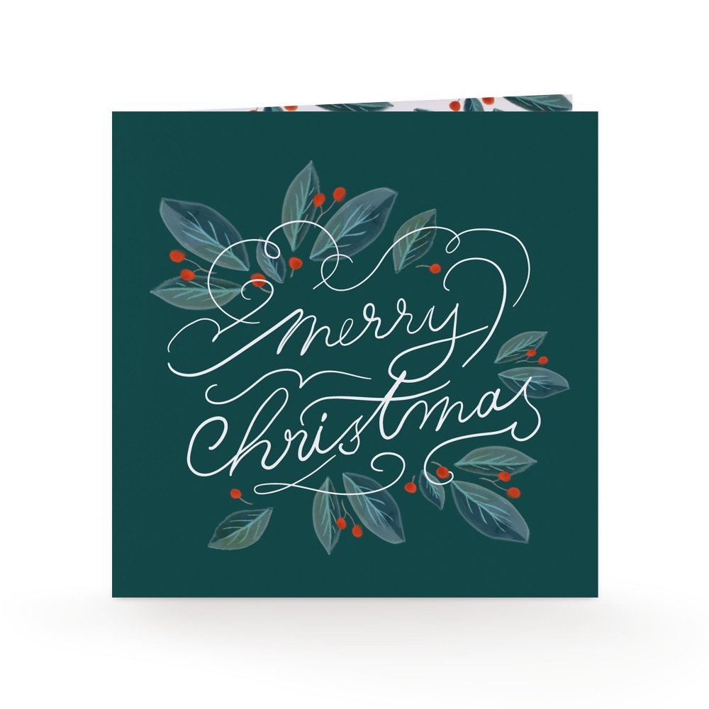 Christmas calligraphy