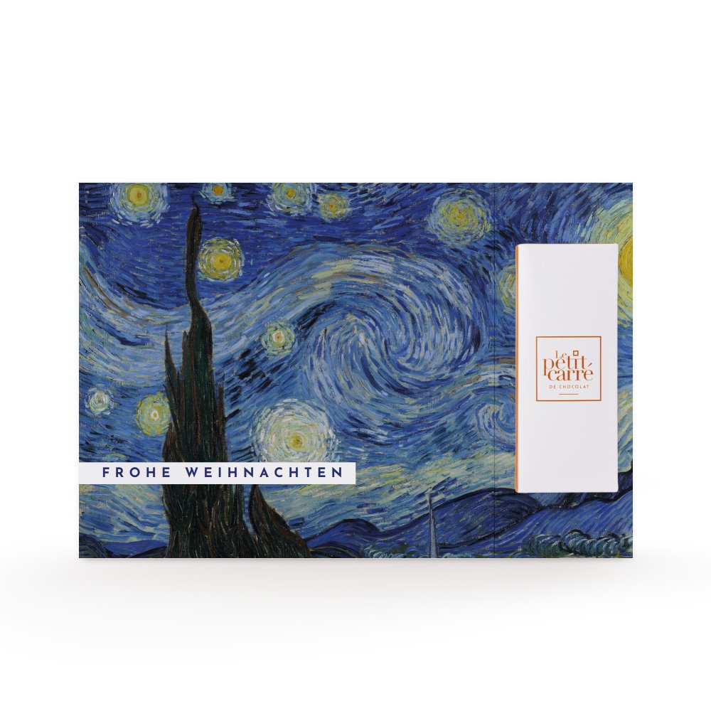 Detail Die Sternennacht, Van Gogh