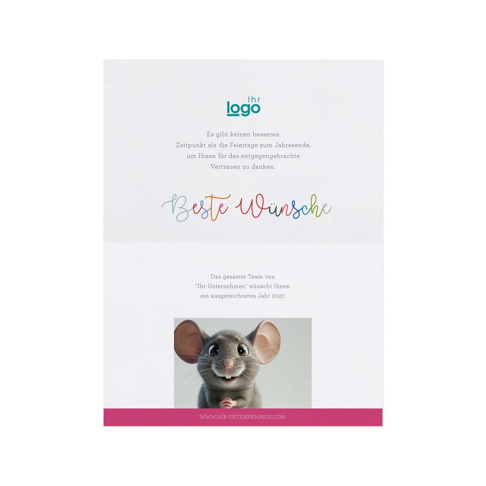 Smiling mouse