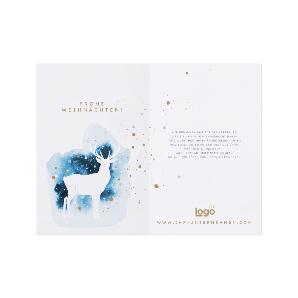 Weihnachtssilhouette