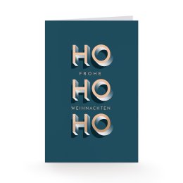 Blue Santa