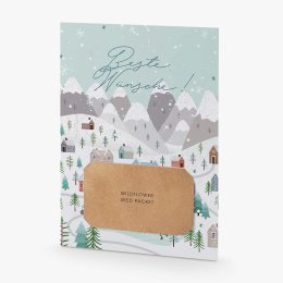 Snowy town