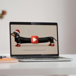 Weihnachtsdackel