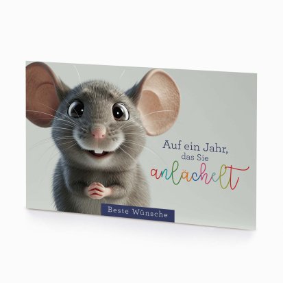 Smiling mouse