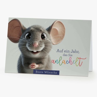 Smiling mouse