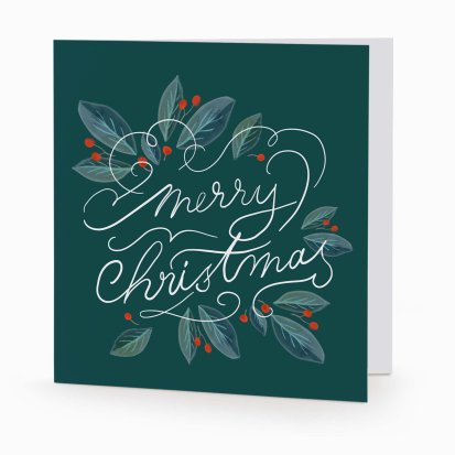 Christmas calligraphy