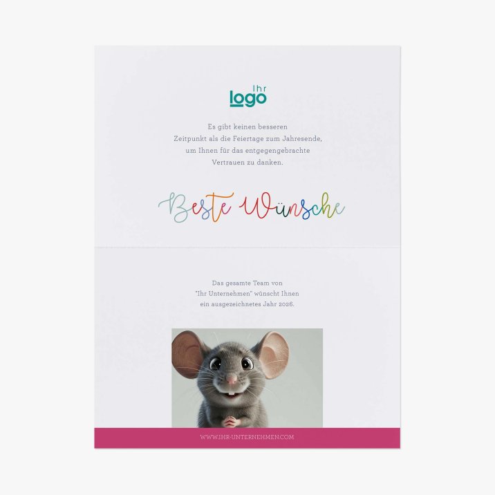 Smiling mouse