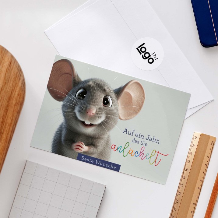 Smiling mouse