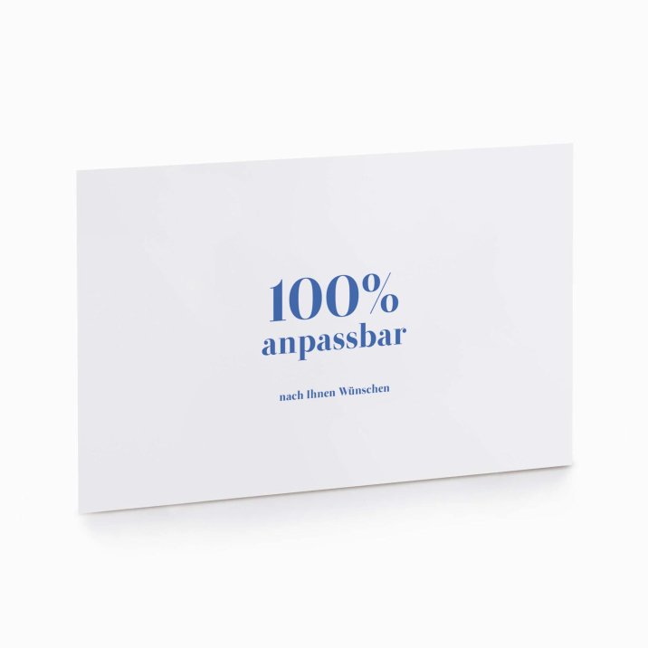 100% anpassbar